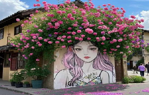 潜江怎么设计网红打卡墙绘