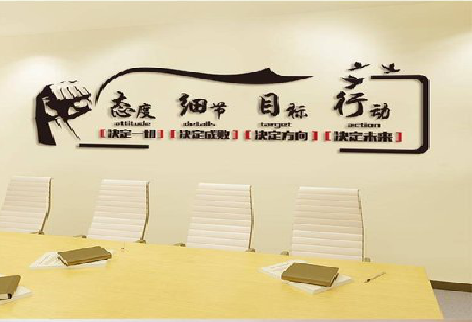 潜江企业文化墙主要展示什么？