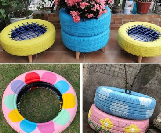 潜江墙体彩绘-变废为宝