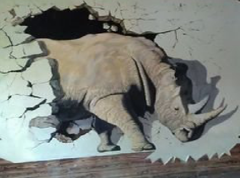 潜江在墙绘中，如何绘制3D效果？