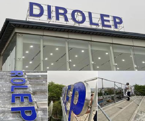 潜江楼顶发光字安装的注意事项。